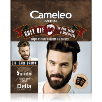 Delia Cosmetics Cameleo Men culoare de unică folosință, pentru acoperirea imediată a părului cărunt Delia Cosmetics