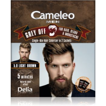 Delia Cosmetics Cameleo Men culoare de unică folosință, pentru acoperirea imediată a părului cărunt