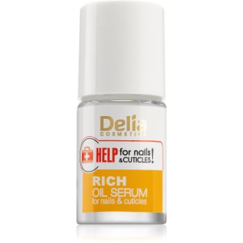 Delia Cosmetics Help for Nails & Cuticles ser intensiv pentru unghii și cuticule