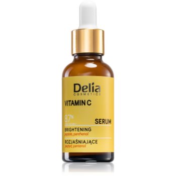 Delia Cosmetics Vitamin C ser cu efect iluminator pentru fata, gat si piept