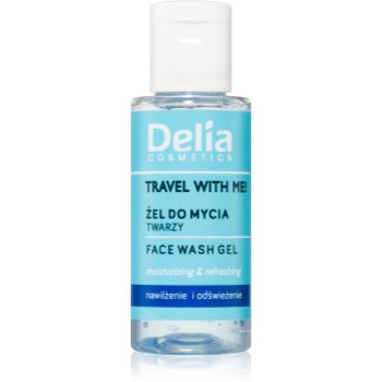 Delia Cosmetics Travel with me gel de curățare faciale