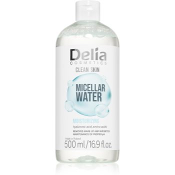 Delia Cosmetics Clean Skin apa cu particule micele cu efect de hidratare