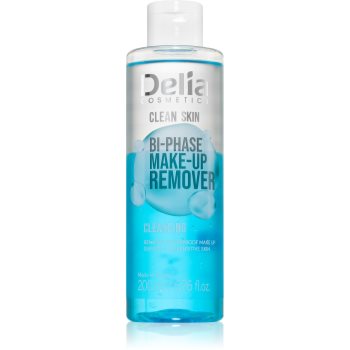 Delia Cosmetics Clean Skin demachiant in doua faze pentru fata si zona ochilor