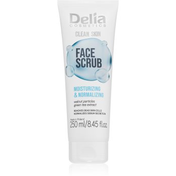 Delia Cosmetics Clean Skin exfoliere si hidratare faciala