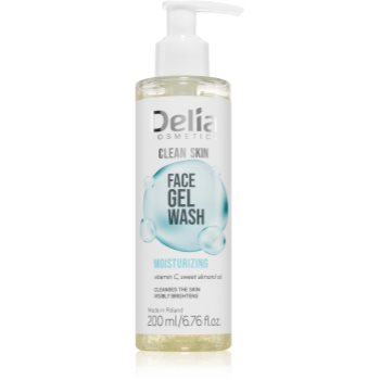 Delia Cosmetics Clean Skin gel hidratant de curatare faciale