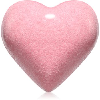 Delia Cosmetics Fizzing Bath Heart Wild Strawberry bombă de baie cu aroma de capsuni