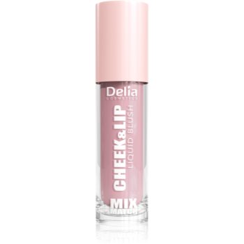 Delia Cosmetics Mix&Match Cheek & Lip Liquid Blush рідкі рум'яна для губ та щік відтінок 03 4 мл