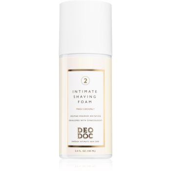 Deodoc intimate shaving foam spumă pentru bărbierit pentru partile intime