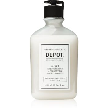Depot No. 501 Moisturizing & Clarifying Beard Shampoo sampon hidratant pentru barbă