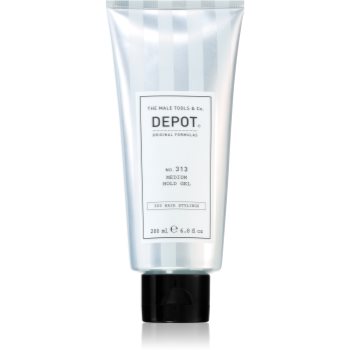 Depot No. 313 Medium Hold Gel gel de par pentru fixare și formă