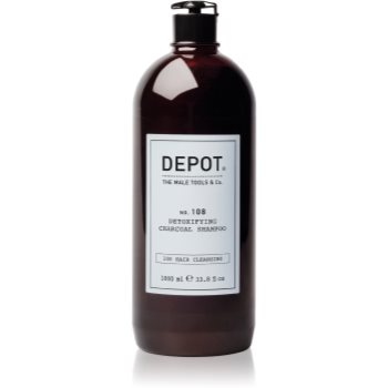 Depot No. 108 Detoxifing Charchoal Shampoo Sampon Detoxifiant Pentru Curatare Pentru Toate Tipurile De Par