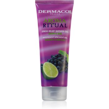 Dermacol Aroma Ritual Grape & Lime gel de dus anti-stres