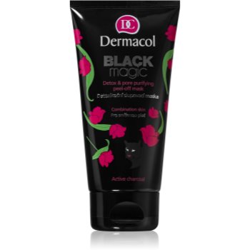 Dermacol Black Magic mască exfoliată detoxifiantă