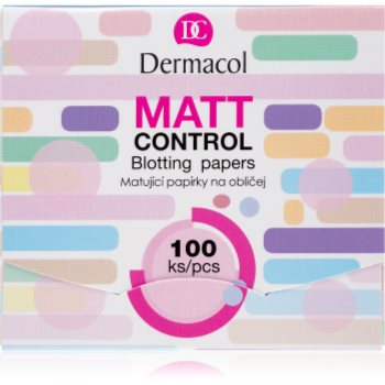 Dermacol Matt Control foițe cu efect matifiant