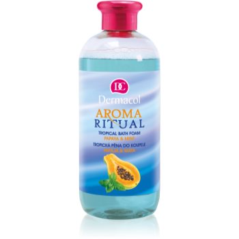 Dermacol Aroma Ritual Papaya & Mint spuma de baie