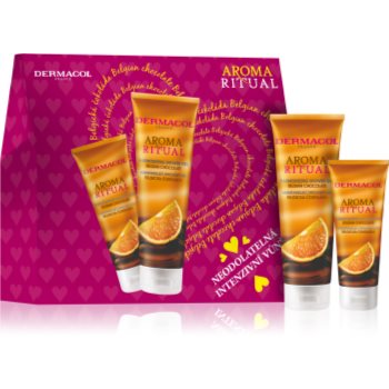 Dermacol Aroma Ritual Belgian Chocolate set cadou (pentru maini si corp)