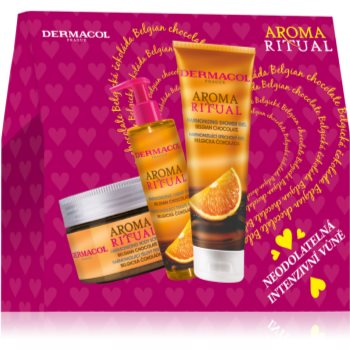 Dermacol Aroma Ritual Belgian Chocolate set cadou (pentru baie)