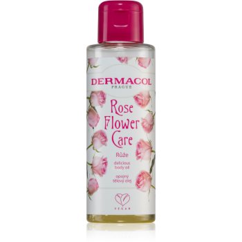 Dermacol Flower Care Rose ulei hrănitor de lux pentru corp