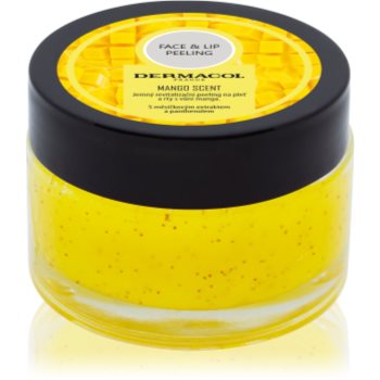 Dermacol face & lip peeling mango peeling revitalizant. buze si obraz