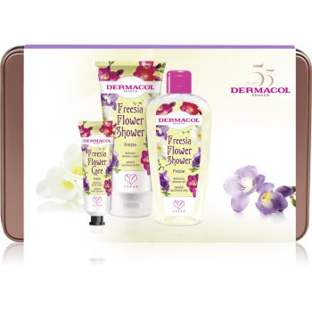 Dermacol flower shower freesia set cadou (cu arome florale)