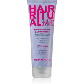 Dermacol Hair Ritual șampon regenerator pentru nuante inchise de blond