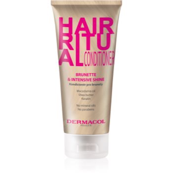 Dermacol Hair Ritual balsam pentru nuante de par castaniu Online Ieftin accesorii