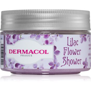 Dermacol Flower Care Lilac exfoliant de corp cu zahar image0