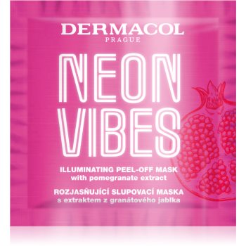 Dermacol Neon Vibes mască revigorantă pentru iluminare instantanee