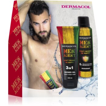 Dermacol men agent don´t worry be happy set cadou (pentru corp) pentru bărbați