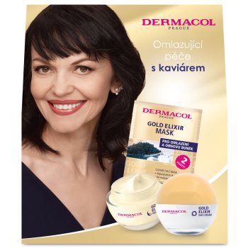 Dermacol Gold Elixir set cadou pentru ten matur