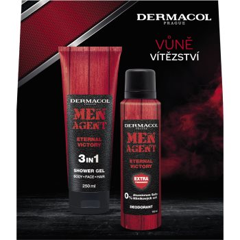 Dermacol Men Agent Eternal Victory set cadou pentru corp pentru bărbați