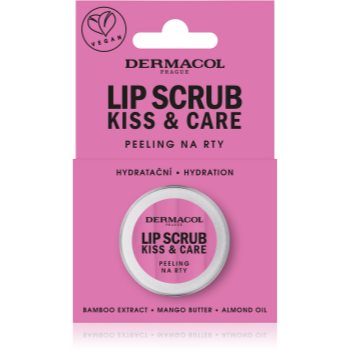 Dermacol Kiss & Care Exfoliant pentru buze din bambus