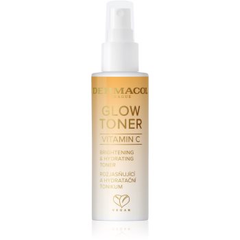 Dermacol Glow Toner Lotiune tonica sub forma de spray pentru fata pentru luminozitate si hidratare