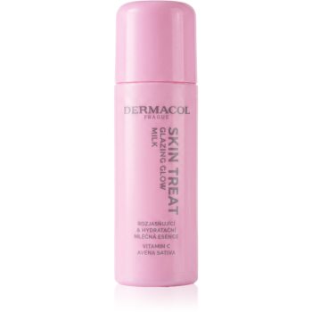 Dermacol Skin Treat Glazing Glow Milk есенція для обличчя для освітлення та зволоження 100 мл