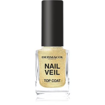 Dermacol Nail Veil lac de unghii/parte sus strălucitor