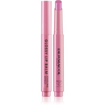 Dermacol Beauty Stick Glossy Lip Balm luciu de buze de ingrijire cu efect racoritor