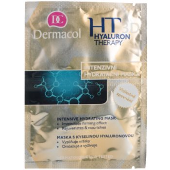 Dermacol HT 3D masca pentru hidratare intensa cu acid hialuronic
