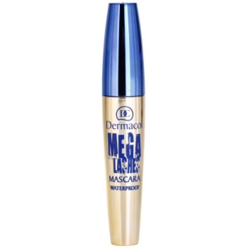 Dermacol Mega Lashes mascara waterproof pentru volum - 1 | YEO