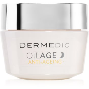 Dermedic Oilage Anti-Ageing cremă regeneratoare de noapte, pentru refacerea densității pielii Dermedic Cosmetice și accesorii