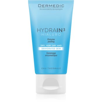 Dermedic Hydrain3 Hialuro peeling enzimatic pentru pielea uscata si deshidratata