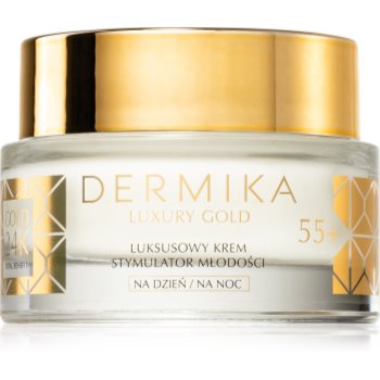 Dermika Luxury Gold crema pentru reintinerire 55+