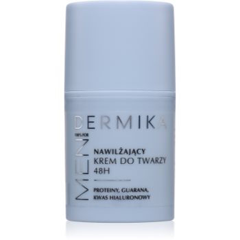 Dermika 100% for Men 48H зволожуючий крем для шкіри обличчя для чоловіків 50 мл
