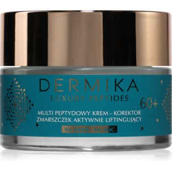 Dermika Luxury Peptides 60+ ліфтинговий крем проти зморшок з пептидами 50 мл