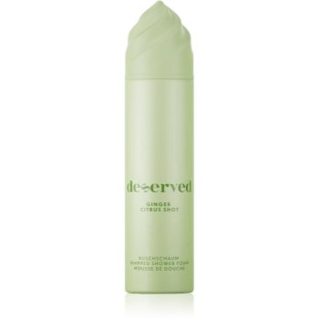 DESERVED Whipped Shower Foam Ginger Citrus Shot піна для душу для тіла 250 мл