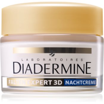 Diadermine Expert Wrinkle crema de noapte care catifeleaza pentru ten matur Diadermine