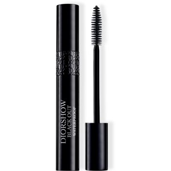 DIOR Diorshow Blackout Waterproof mascara rezistent la apa pentru volum și ingrosarea genelor