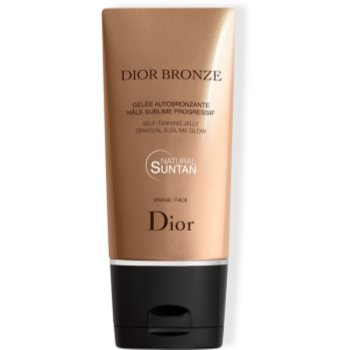 DIOR Dior Bronze Self Tanning Jelly Gradual Sublime Glow gel autobronzant facial Dior imagine