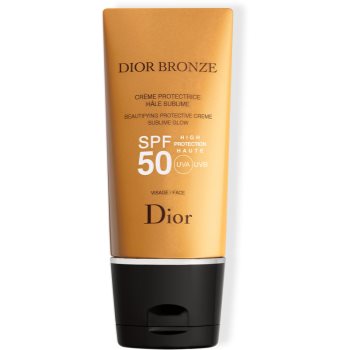 DIOR Dior Bronze Beautifying Protective Creme Sublime Glow crema protectoare pentru fata SPF 50 DIOR imagine noua