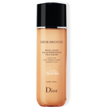 Dior dior bronze self-tanning liquid sun apa de auto-bronzare pentru corp
