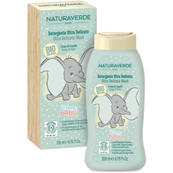 Disney Naturaverde Baby Ultra Delicate Wash 2 in 1 gel de dus si sampon pentru nou-nascuti si copii